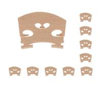10 set Solid Wooden Violin Bridge Musical Instrument DIY Replace 4-4 3.6 cm