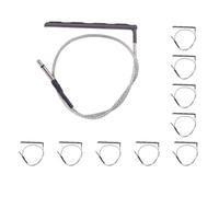 10 set Ukulele EQ Transducer Piezo Pickup Under Saddle Pickup for 4-String Guitar