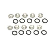 10 Sets 18mm 12mm 10mm 14mm Motorcycle Sight Glass And Gasket Master Brake Cylinder Reservoir Dirt Bike Scooter For Kawasaki
