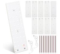 10 Sets 3D Printer Accessories Lithophane LED Backlight Board Replacement Kit Compatible with A1/A1 mini/ P1P/P1S/P2S/X1C/X1E/H2D/H2S 3D Printer CMYK LED Backlight Board(10 Sets)