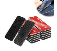 10 Sets Heavy-Duty Hook and Loop Strips, 8x3cm Waterproof Double Sided Tape - Strong Self VHB Adhesive Strips for Walls, Glass, Tile, Metal, Wood - Indoor & Outdoor Use