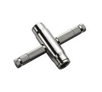 10 sets High-Pressure Spray Nozzles, Brass Misting Nozzle With filter, 10-24UNC (3/16'') Thread, 3/8" Interface Slip Lock Quick Connector Tee with 2 nozzle seats(0.15MM)