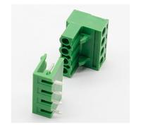 10 sets ht5.08 4pin Right angle Terminal type 300V 10A 5.08mm pitch connector pcb screw terminal block