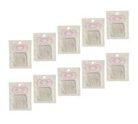10 Sets Invisible Elastic Band with Bulb Pins for Keeping Off the Shoulder Outfits in Place Keep Your Shoulders Down Silicone Off Shoulder Strap Holder