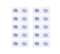 10 Sets Invisible Hidden Sew Snap Magnet Fastener for Handbag Clothing Silky Floss Tassels Cord Loop Chinese Knot Jewelry Making Souvenir Craft Accessory Sewing Hooks Metal Eyes