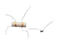 10 Sets of High-Temperature Ceramic Tubes and Heating Wires for Gas Sensors - Platinum and Nickel Chromium Elements