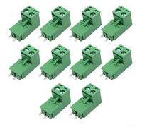 10 Sets of KF2EDG 5 08mm 2 Pin Terminal Blocks for Easy Electrical Connections in Communication Equipment and Appliances