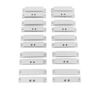 10 Sets Pack of Surface Mounted Alarm Magnetic Contacts Door Window Reed Switch Sensor with Double Side Tape