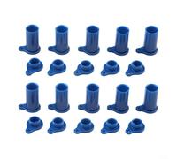 10 Sets Silicone for Solar PV Connectors Supporting IP67 Rated For Cable End Protection in Photovoltaic Projects (blue)