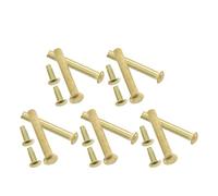 10 Sets Stainless Steel Shaft Rivets for Folding Fans, 31mm