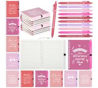 10 Sets Thank You Gifts Employee Appreciation Gift Pens and Notebooks