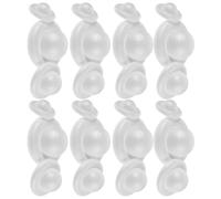 10 Sets White Foam Spheres for Crafts, DIY Planet Science Project