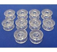10 SEWING MACHINE BOBBINS WILL FIT BROTHER MACHINES, SIZE 20.5 mm x 11.5 mm