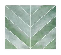 10-Sheet 3D Beige Herringbone Peel and Stick Wall Tiles | 22.9 x 29 cm, Waterproof, Self-Adhesive, For Kitchen & Bathroom Splashbacks