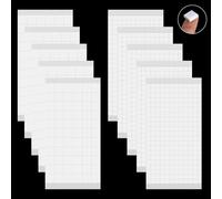 10 Sheets 1650 Sticky Dots Squares, Double Sided Sticky Foam Square Mat, 3D Square Glue Dots Double Sided Tape, Mounting Foam Craft Labels Sticky Squares for Crafts DIY Art Balloons Party Decoration