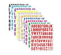 10 Sheets Alphabet Number Stickers, Self-Adhesive Vinyl Sticker, Mailbox Numbers Labels DIY Crafts Art Making, Decals for Sign,Notebook, Classroom Decor, Door, Business, Address, Cars, Trucks, Home