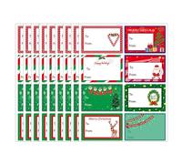 10 Sheets Christmas Stickers Pack, Merry Labels for Kids Crafts, Cards Decorative for Scrapbooks Party Stickers Accessories Labels 10Pcs/Pack Bells Christmas Label Sticker 10Pcs/Pack (2.34"*1.
