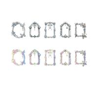 10 Sheets Crystal Museums Series Sticker Border Scrapbook Journaling Supplies Journal Decorative Crystal Museums Series