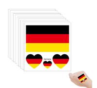 10 Sheets England Flag Tattoos,Temporary Face Body Tattoo Sticker, England Temporary Tattoo Transfer Stickers, for St.George's Day Euro Football Fan Party Decorations (DE)