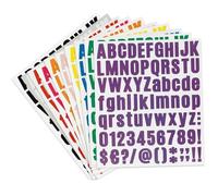10 Sheets Letter Stickers,Alphabet Stickers,Colorful Numbers Sticker,Letter Sticker Large for Mailbox, Door, Kitchen, Address Number, Sign,Decoration Arts, DIY Crafts & More