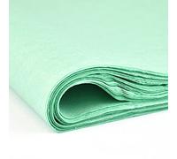 10 Sheets of Mint Green Tissue Paper for Gift Wrapping | 75cm x 50cm Coloured Tissue Paper for Arts & Craft, Gift Boxes, Gift Bags | Eco-Friendly Tissue Paper for All Occasions & Corporate Events