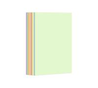 10 Sheets Round Paper Colourful Coloured Double-Sided Craft Thick Supplies