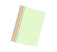 10 Sheets Round Paper Thick Double-Sided Colourful Craft Folding Coloured