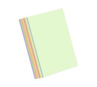 10 Sheets Round Paper Thick Double-Sided Colourful Craft Folding Coloured