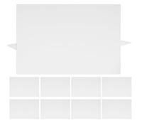 10 Sheets Silver Metallic Cardstock Paper A4 250g Shimmer Sheets