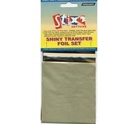 10 SHEETS TRANSFER FOILS VINTAGE TONE COLOURS OLIVE GREEN GOLD GREY CREAM BROWN