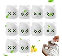 10 Shoe Freshener Balls, Odor Eliminator, Eating Balls, Odor Removal Tool with Bottom Acrylic Glue for Shoe Rack, Closet, Car and Bathroom