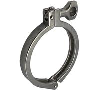 10" Single Pin Heavy Duty Tri Clamp - Stainless Steel 304 Sanitary Tube Fitting with Wing Nut for Ferrule TC Clamps(4.5IN)