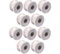 10 Small Porcelain Donut Insulators Ring Electric Fence Poly Wire Rope Doughnut