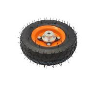 10" Smart Vehicle Chassis Wheel, 260mm Large Pneumatic Tire, with Clamping Coupler(10MM Shaft)