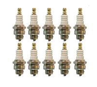 10 Spark Plug Fit For BPMR7A Champion CJ8Y RCJ6Y RCJ7Y Autolite 2974 2976 2984