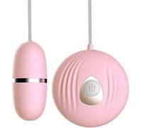 10 Speed Silent Powerful Massage Device, Handheld Electric Bullet Massage Tool for Women's Pleasure, Mini Pocket Travel Personal Bullet Wand for Neck Back Muscle Relaxation Cordless DGMV9A (Pink)