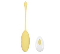 10 Speed Silent Powerful Massage Device, Handheld Electric Bullet Massage Tool for Women's Pleasure, Mini Pocket Travel Personal Bullet Wand for Neck Back Muscle Relaxation Cordless DGMV3E (Yellow)