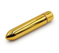 10 Speeds Quiet Waterproof Bullet Rod Adult Toys Powerful Mini Stick Massage Ball for Women Pleasure,Personal Mini Travel Bullet Tool for Men and Women,Female Stimulation Game Toy ALSM1NU (Gold)