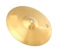 10" Splash Cymbal, brass Traditional Finish for Drum Set Cymbals Classics Custom Musical Instrument Accessory for Drum Set for Rock, Metal and Fusion