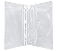 10 STANDARD Clear Triple 3 Disc DVD Cases