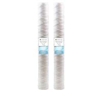 10" Standard Wound String Sediment Water Filter | 10 Micron, 10" x 2.5" | High Dirt Holding Capacity, Fits 10" Standard Housings (2 Pack)