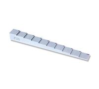 10 Step 2-20mm 1018 Steel Calibration Block Step Wedge for Ultrasonic Thickness Gauge,Resist Defacement