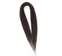 10 Strands Synthetic Braiding Hairpiece For Afro Kinky Curly Styles Fiber Twisted Dreadlock Extension Twist Braiding Hair