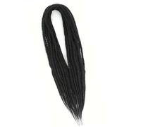 10 Strands Synthetic Braiding Hairpiece For Afro Kinky Curly Styles Fiber Twisted Dreadlock Extension Twist Braiding Hair
