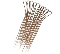 10 Strands Synthetic Braiding Hairpiece For Afro Kinky Curly Styles Fiber Twisted Dreadlock Extension Twist Braiding Hair