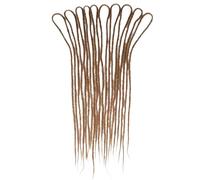 10 Strands Synthetic Fibre Braids Hairpiece Twisted Hair Braid With Kinky Curly For Hiphop Dancer Quick Hair Styling Tool