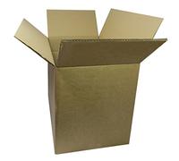 10 Strong Heavy Duty Double Wall Cardboard Boxes Size 16 x 16 x 16" / 405 x 405 x 405mm 16 Inch Cubes Packaging Packing House Moving Removal Mailing Shipping Postage Cartons