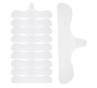10 Sweat-Absorbing Bra Liners, 10 Inserts Sweat Absorbing Under Breast, Washable Soft Nipple for Gym Fitness Yoga and Daily Activities
