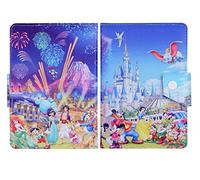 10" Tablet Case - Universal Stand Case Folio Cover for ALL 10in 10.1in Inch Tablets/Fits 9.7" 10.1" 10.2" 10.3" 10.4" 10.5" 10.6" Touchscreen Tab (Disneyland Parade)