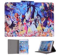 10" Tablet Case - Universal Stand Case Folio Cover for ALL 10in 10.1in Inch Tablets/Fits 9.7" 10.1" 10.2" 10.3" 10.4" 10.5" 10.6" Touchscreen Tab (Aladdin Genie & Princess Jasmine)